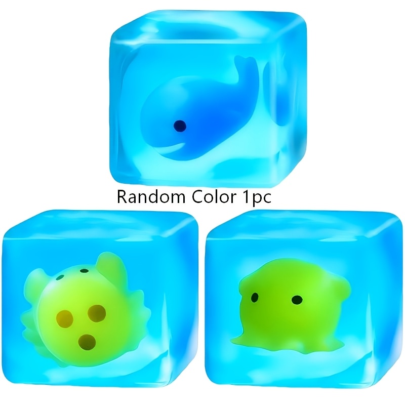 Undersea Creatures Ice Cubes, Squeeze Sensory Toy